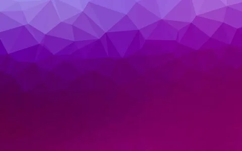 Light Purple vector abstract polygonal cover. Illustrazione stock