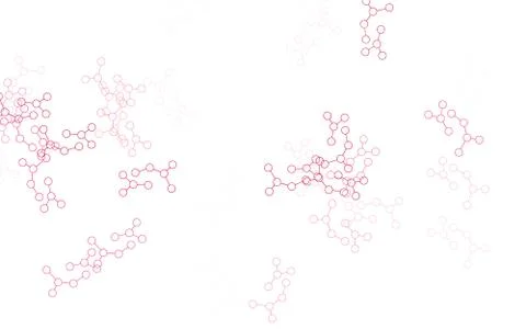 Light Purple vector backdrop with artificial intelligence data. Stock Illustration