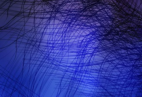 Light Purple vector backdrop with bent lines. Stock Illustration