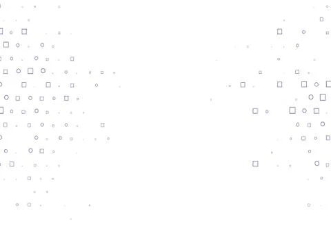 Light Purple vector backdrop with dots, spots, cubes. Illustrazione stock