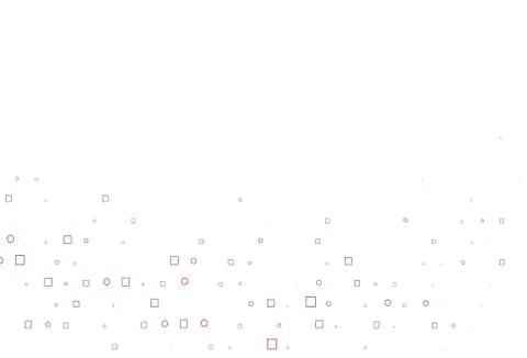 Light Purple vector backdrop with dots, spots, cubes. Illustrazione stock