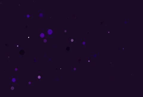 Light Purple vector backdrop with dots. Stock Illustration