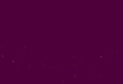 Light Purple vector backdrop with dots, spots, cubes. Illustrazione stock