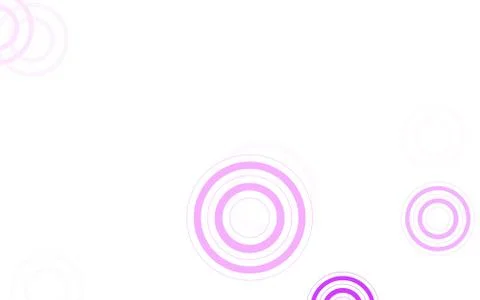 Light Purple vector background with bubbles. Stock Illustration