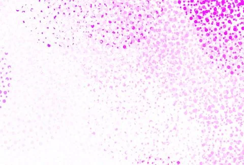 Light Purple vector background with bubbles. Stock Illustration