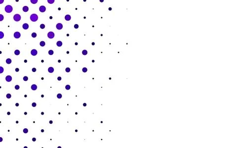 Light Purple vector background with bubbles. Stock Illustration