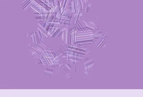 Light Purple vector background with bubbles. Stock Illustration