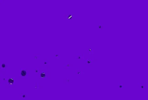 Light purple vector background with bubbles. Stock Illustration