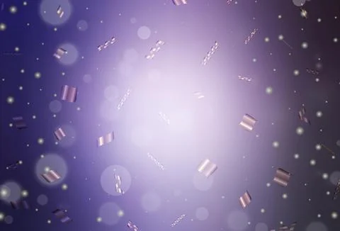 Light Purple vector background with bubbles. 스톡 일러스트