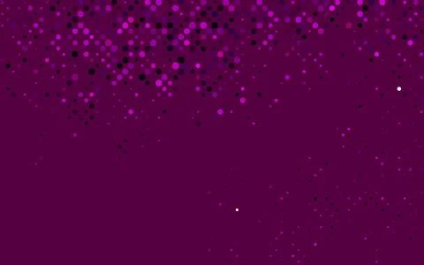 Light Purple vector background with bubbles. 스톡 일러스트
