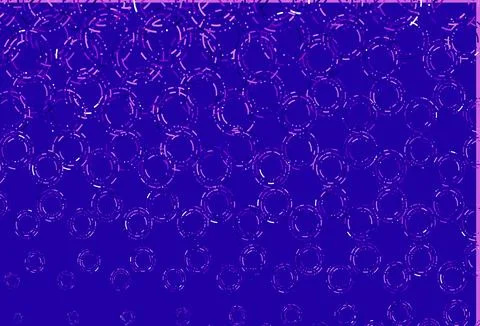 Light purple vector background with bubbles. Stock Illustration