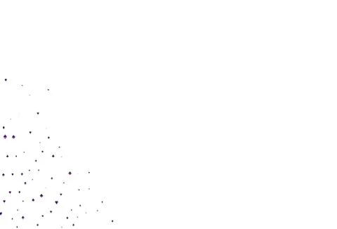 Light Purple vector background with cards signs. Stock Illustration