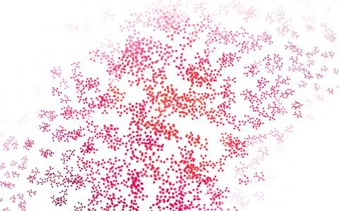 Light Purple vector background with forms of artificial intelligence. Ilustración de archivo