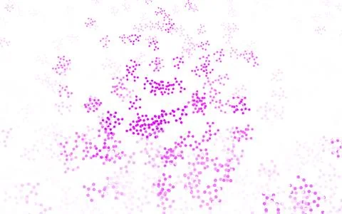 Light Purple vector background with forms of artificial intelligence. Stock Illustration