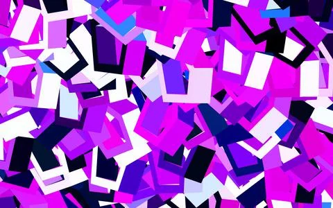 Light Purple vector background with hexagons. Illustrazione stock