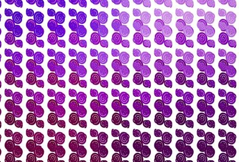 Light Purple vector background with liquid shapes. Stock Illustration