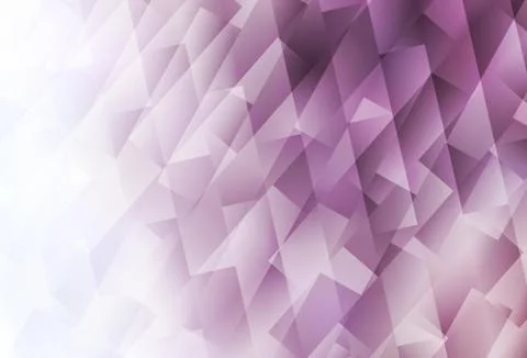 Light Purple vector background in polygonal style. Stock Illustration