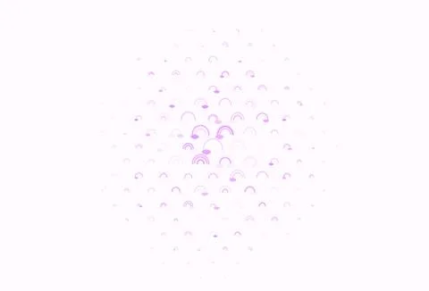 Light Purple vector background with rainbow symbols. Stock Illustration