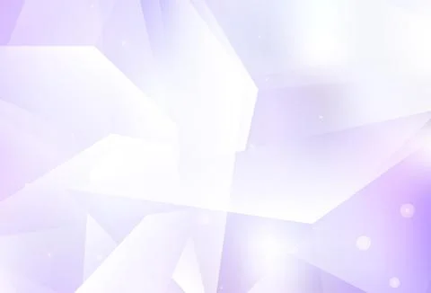Light Purple vector Blurred decorative design in abstract style with bubbles. Stock Illustration