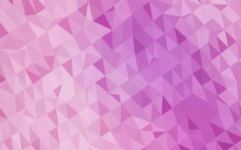Light Purple vector blurry triangle pattern. Illustrazione stock