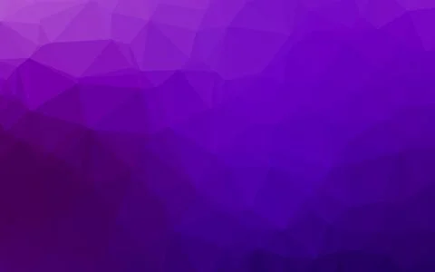 Light Purple vector blurry triangle pattern. Stock Illustration