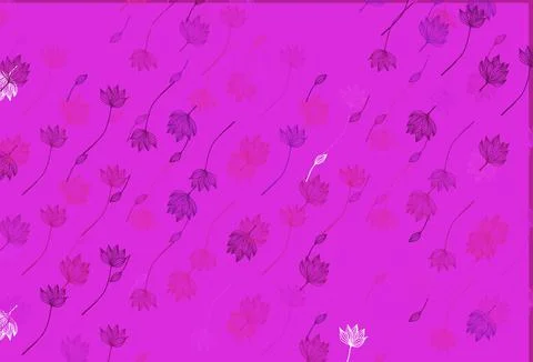 Light Purple vector doodle cover. Illustration