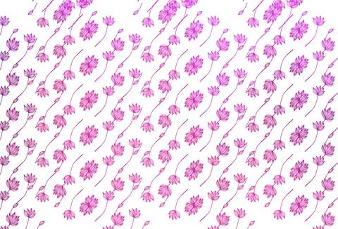 Light Purple vector doodle template. Stock Illustration