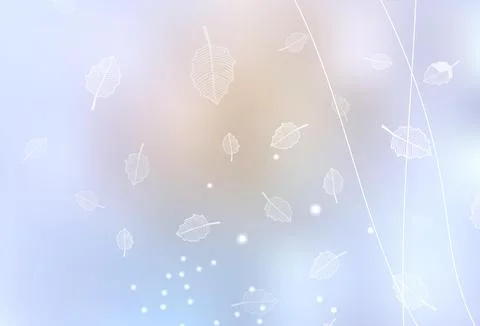 Light Purple vector elegant pattern with trees, branches. Stock Illustration