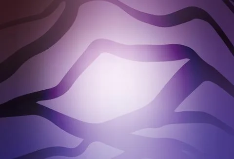 Light Purple vector glossy abstract layout. Stock Illustration
