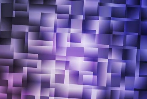 Light Purple vector gradient triangles template. Stock Illustration