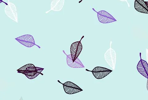 Light Purple vector hand painted pattern. Stock Illustration