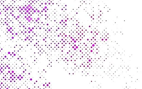 Light Purple vector layout with circle shapes. Illustrazione stock