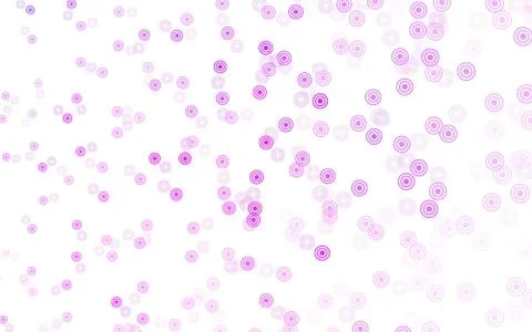 Light Purple vector layout with circle shapes. Stock Illustration
