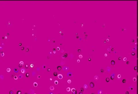 Light Purple vector layout with circle shapes. Illustrazione stock