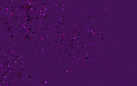 Light Purple vector layout with circle shapes. Illustrazione stock