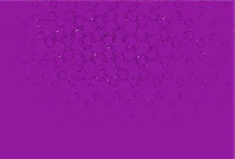 Light purple vector layout with circle shapes. Illustrazione stock