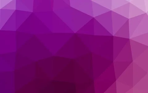 Light Purple vector low poly layout. Stock Illustration