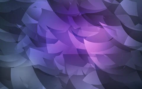 Light Purple vector low poly texture. Stock Illustration