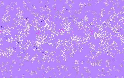 Light Purple vector pattern with artificial intelligence network. 스톡 일러스트