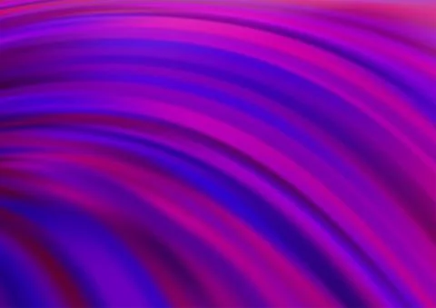 Light Purple vector pattern with bubble shapes. Stock Illustration