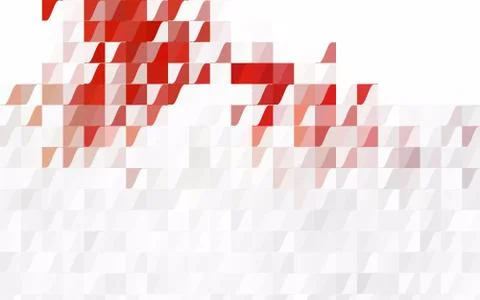 Light Purple vector pattern with colored triangles on white background. Stock Illustration