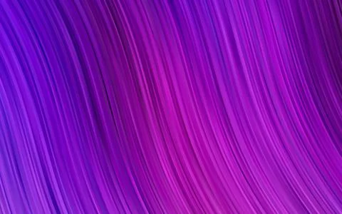 Light Purple vector pattern with curved circles. Illustrazione stock