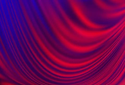 Light Purple vector pattern with curved circles. Illustrazione stock