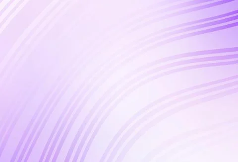 Light Purple vector pattern with curved lines. Stock Illustration