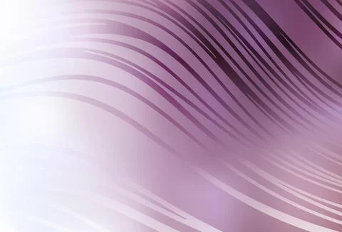 Light Purple vector pattern with curved lines. 스톡 일러스트