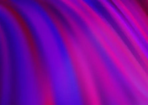 Light Purple vector pattern with lines, ovals. 스톡 일러스트