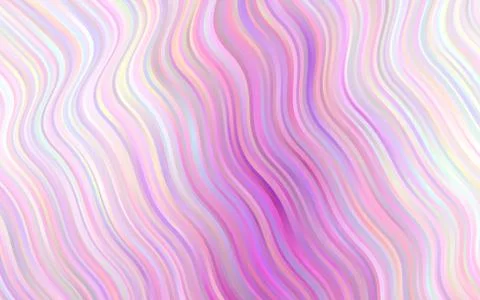 Light Purple vector pattern with liquid shapes. Stock Illustration