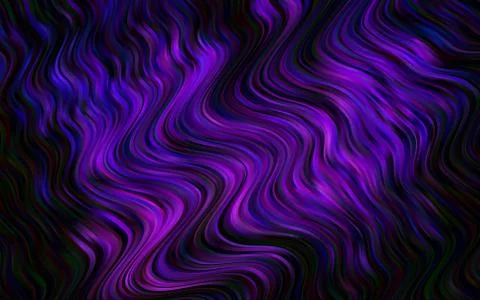 Light Purple vector pattern with liquid shapes. Stock Illustration