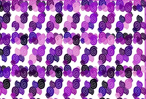 Light Purple vector pattern with liquid shapes. Illustrazione stock