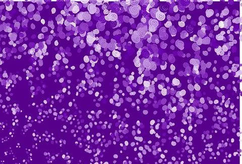 Light Purple vector pattern with liquid shapes. Stock Illustration